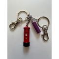 KEY RING - UK POSTBOX / FAIRY & FIARY DUST