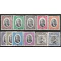 Grenada 1951 Set to 50c SG172-182 Mounted Mint .