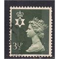 Northern Ireland GB 1974 3 1/2p Olive Machin SG...