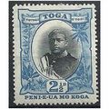 Toga 1897 SG43 2 1/2d Black & Blue Mounted Mint...
