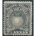 British East Africa 1895 SG30 7 1/2a Black Moun...