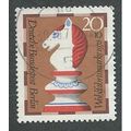 BERLIN -1972 20pf + 10 'HUMANITARIAN FUNDS' FIN...
