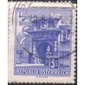 Austria 1957 - SG1313 - 3s blue - "Swiss Portal...