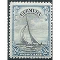 Bermuda 1936 SG101 2d Black & Pale Blue Mounted...