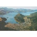 Picton From The Air Aerial New Zealand Postcard