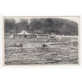 Animated Bathing Pool Rothesay Postcard Isle of...