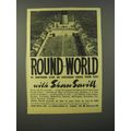 1964 Shaw Savill Line Advertisement - Round the world by northern star