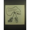 1968 Monet Antiqua Pieces of Eight Necklace Ad - Pieces of eight aplenty