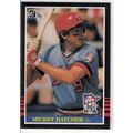 1985 Donruss baseball card 194 Mickey Hatcher