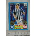 2017/18 Match Attax 334 Gareth Barry, West Brom...