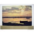 Lymington River At Sunset, Hants, England, Post...