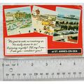 1975 postcard St Annes on Sea