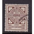 IRELAND EIRE 1940-68 WMK 22 TYPE 10d VALUE USED...