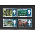 GB.Landscapes set of 4.Mounted Mint.Jul25b