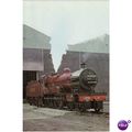 Railway Postcard Midland Compound 1000 YORK 4-4...