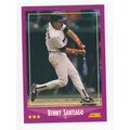 1988 Score Benito Santiago baseball card #25 – ...