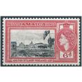 Jamaica 1955 SG158 6d Black & Carmine-Red Terce...