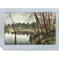 Rhode Island Woonsocket Postcard Scene On The B...