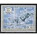 1989 FSAT / TAAF - Apostle Islands map15.50 Fr ...