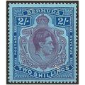 Bermuda 1943 SG116d 2/- Purple & Deep Blue/Pale...