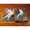1995 UD SP/Select, 2-Rc Cards, HIDEO NOMO, Dodg...