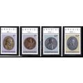 Luxembourg Stamps Scott #721 To 724, Mint Never...