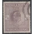 SG: 315 used 1911 Cat £ 450.00 Greyish purple (F)
