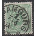 Mi: 39c used Hamburg 7.6.1885 Cat € 450.00 Zenk...