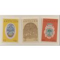 Netherlands Antilles Stamps Scott #B134 To B136...