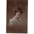 HB Glen Young Woman Glamour Postcard BBJ 510/1
