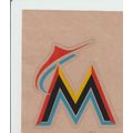 MIAMI MARLINS CURRENT FULL SIZE HELMET 3M STICK...