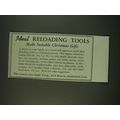 1940 Lyman Ideal Reloading Tools Ad - make suit...