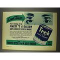 1940 Trek Anti-Freeze Ad - Look Twice