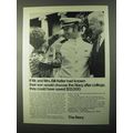 1971 U.S. Navy NROTC Ad - Mr. and Mrs. Bill Keller