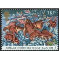 1988 400th Anniversary Spanish Armada 18p Multi...