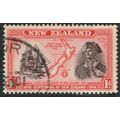 New Zealand 1940 Centennial Issue 1d Chocolate ...