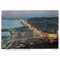 ST. HELIER by Night, JERSEY, used vintage postc...