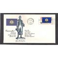 FDC Fleetwood 1647 13c Kentucky (Cachet-U/A) CV...