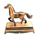 Horse Trotting on Stand Die Cast Metal Collecti...