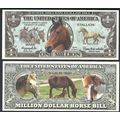 Honor Horses Novelty Note / Bill / Money - Whol...