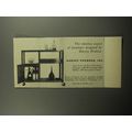 1957 Harvey Probber Bar Cart Advertisement - Th...