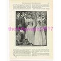 Glamorous Party Girls, Victorian Book Illustrat...