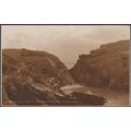 Merlin's Cave and King Arthur's Castle, Tintage...