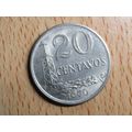 Brazil Brasil 1970 20 Centavos Coin
