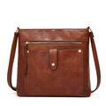 Women Vegan Leather Handbags Tote Purse Shoulde...