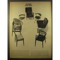 1961 Georg Jensen Chairs Advertisement - The ch...