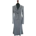 Blue White Stripe Jacket Skirt, GVB Dream, Suit...