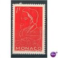 Monaco stamps 1954 - SG 478 - Death Centenary o...