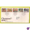 First Day Cover 1986 Christmas Excluding 12p Stamp