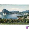 Italy PC - Lugano - Vista generale con il S. Sa...
